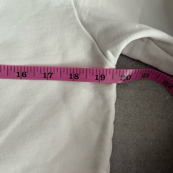 [S]Supreme Comme Des Garcons Split White Hoodie with Black Logo - Picture 8 of 11